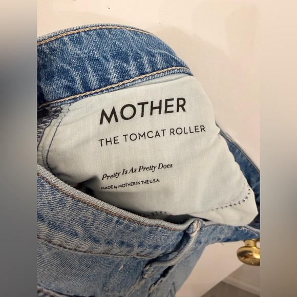 MOTHER Superior The Tomcat Roller Pretty Is As Pretty Does Blue Size 30 - Picture 6 of 12